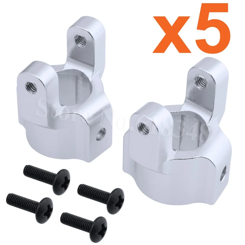 5 пар/лот OEM осевой SCX10 1/10 обновленные детали алюминиевый Chub C Hub для 1:10 Рок