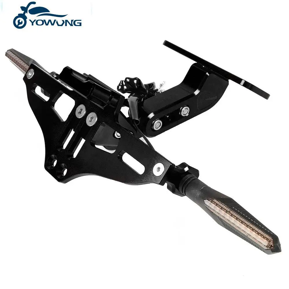 Кронштейн для номерного знака мотоцикла держатель Kawasaki Ninja 250R 300 500R 600R 750R ZX10 ZX11 |