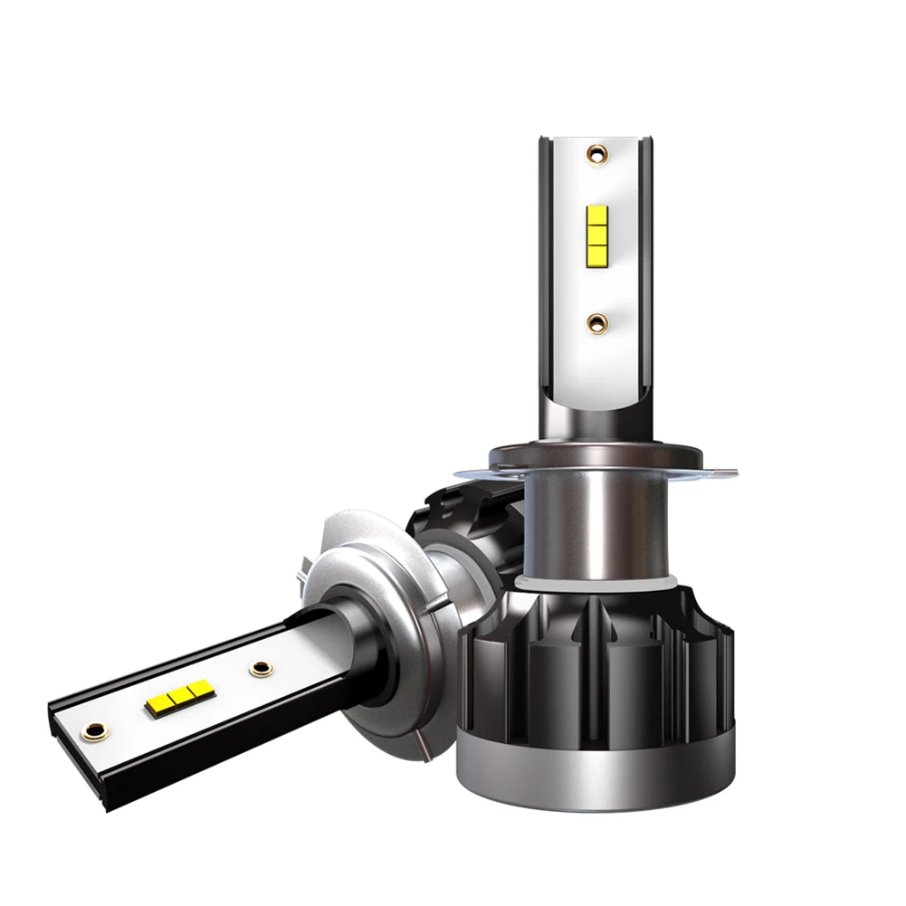 Светодиодный налобный светильник 2x H7 40 Вт 4000 лм лампы с одним лучом 6000K мощный