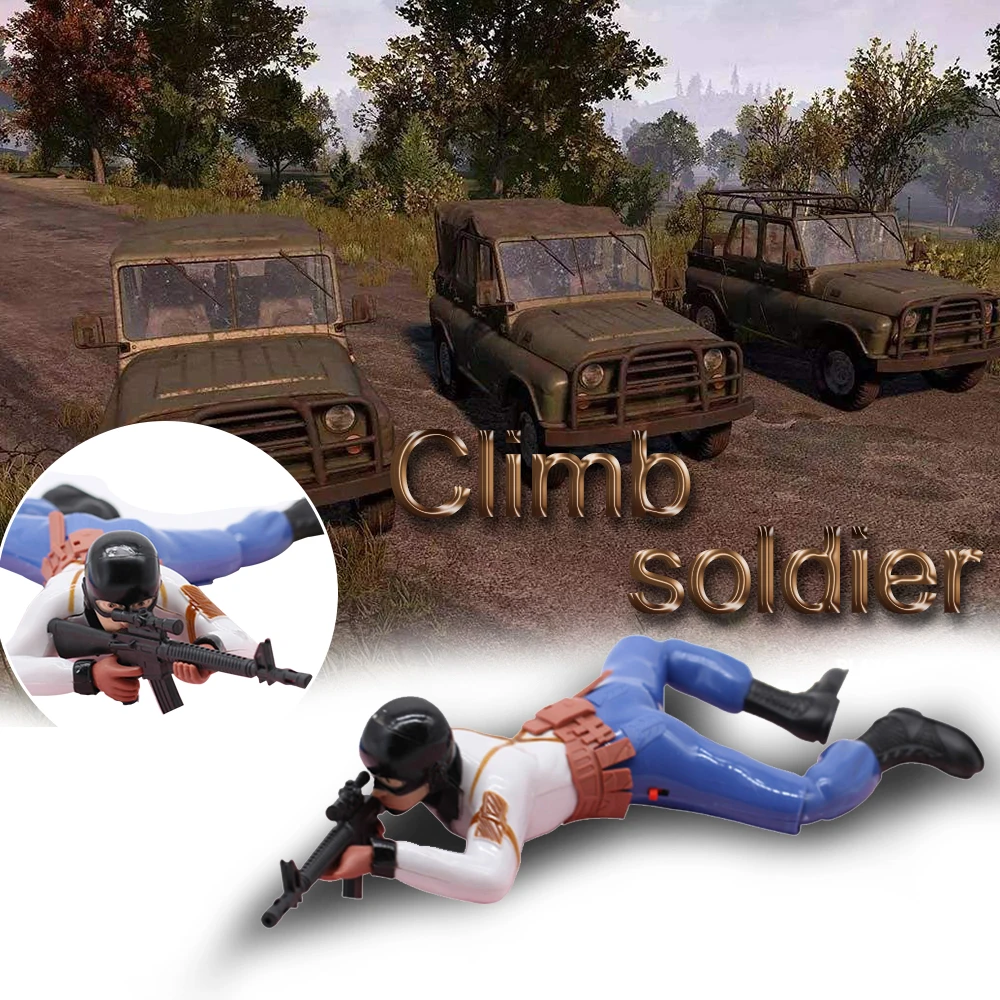 Новая электрическая музыкальная игрушка для ползания игрушки спецназа