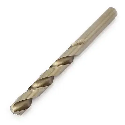 

1pc Cobalt High Speed Steel 9mm x 80mm Tip Straight Shank Twist Drill Bit