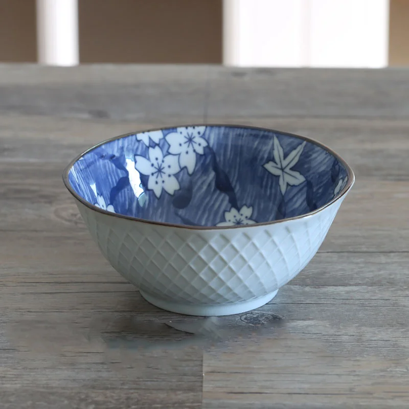 Керамическая миска Цзиндэчжэнь японская керамическая под глазурь бытовая