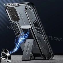 Magnetic Car Phone Holder Protective Shell For Samsung A12 22 32 51 52 71 72 M12 S21FE S21-PLUS S21-UTRAL Magnetic Phone Case