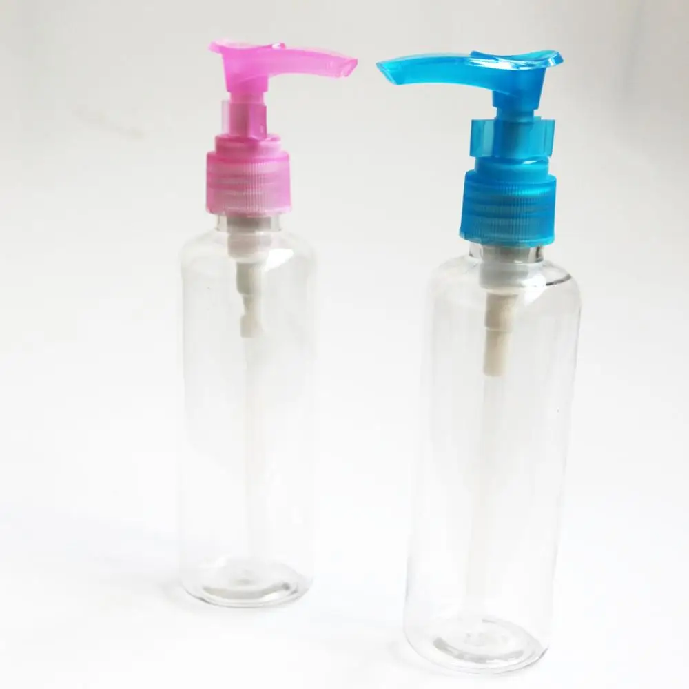 100 мл ПЭТ многоразовое мыло чистый пустой шампунь лосьон пена горшок