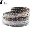 WS2815( WS2812B WS2813 обновление) 12V Светодиодные ленты светильник индивидуально адресуемых светильник с двойной сигнал 1 м 2 м 3 м 4 м 5 м 3060144 светодиодовM