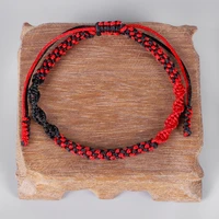 handmade good luck rope braiding bracelet adjustable bracelets for men women wish jewelry gift wholesale