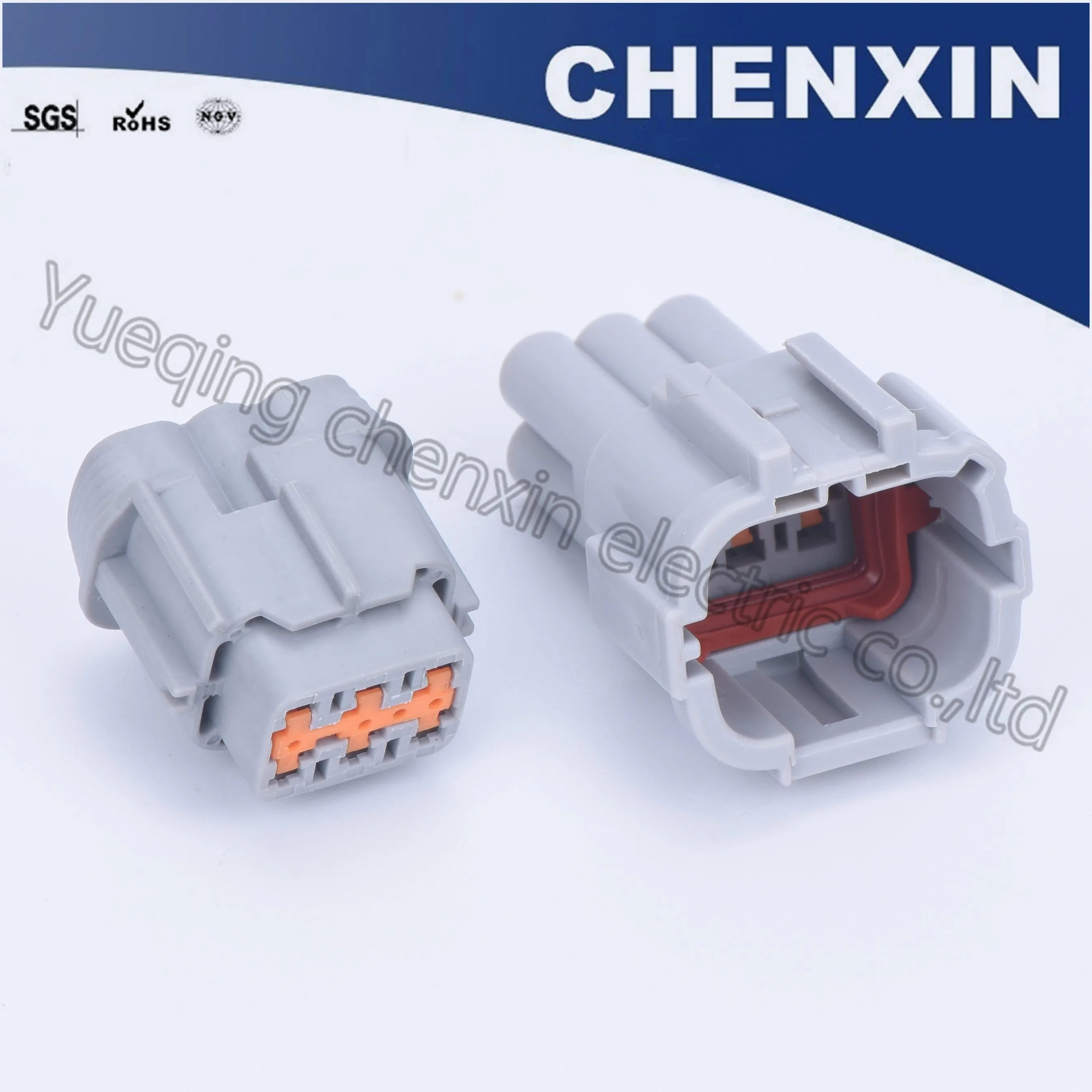 Серый 6-контактный автомобильный разъем задний фсветильник рь дневные ходовые