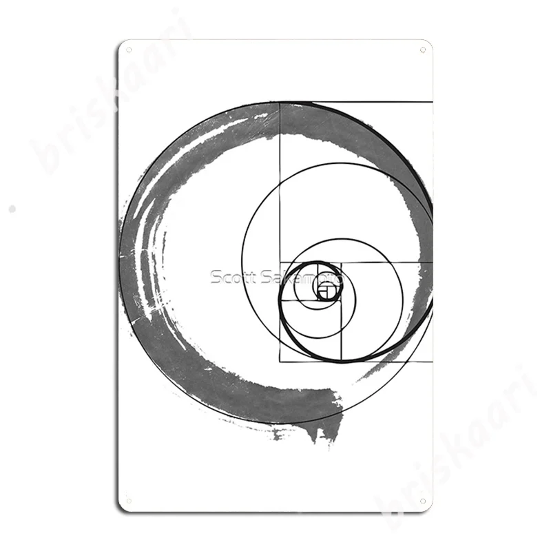 

Дизайн Fibonacci, круги Fibonacci, металлические знаки с цифрами Fibonacci, настенная пещера, украшение для паба, гаража, Настенный декор, оловянные знаки, плакаты