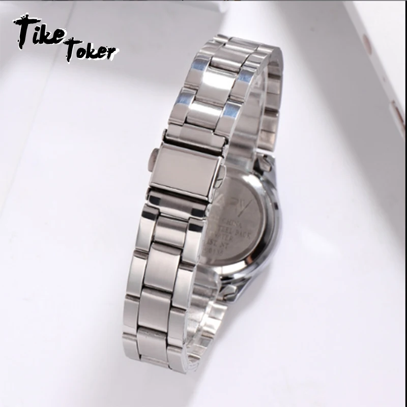 

Tike Toker Simple leisure three eye luminous waterproof student quartz watch women's Watch