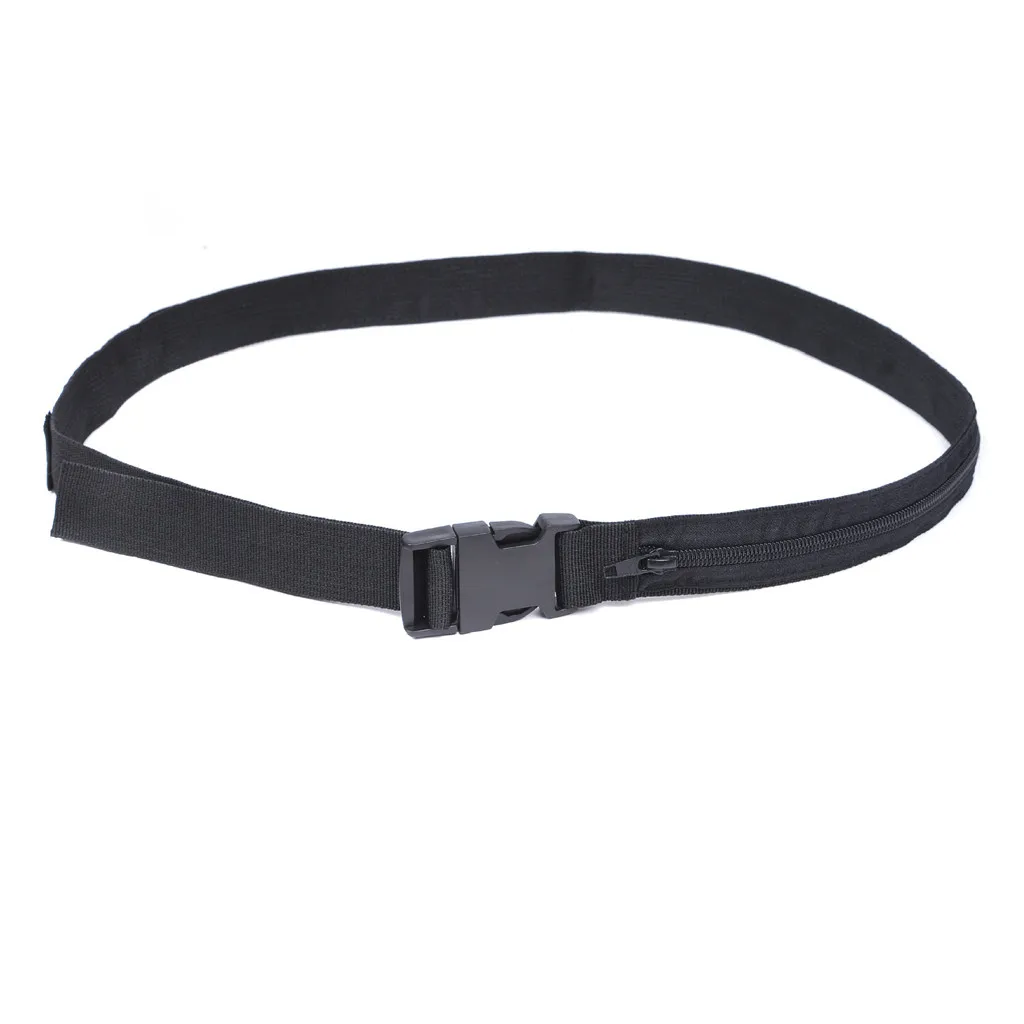 Дорожный ремень безопасности для денег скрытый карман кошелек с защитой от кражи