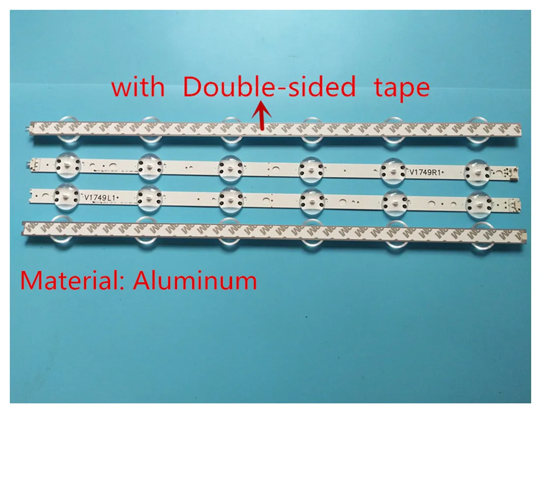 Светодиодная лента для подсветки телевизора LG 4 светодиодный 6916L-2862A 6916L-2863A V17 49 R1 +