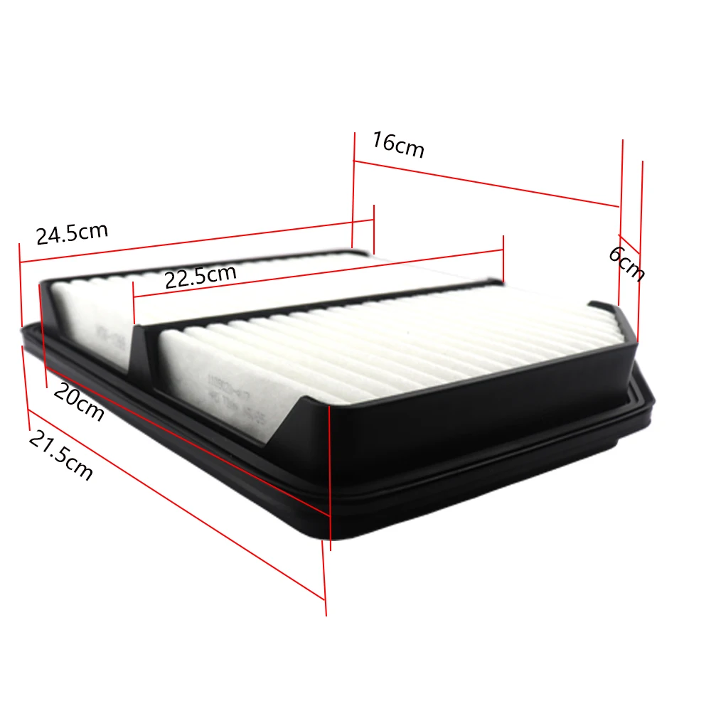 

1PCS Replacement filter Car Air filter for FAW Xenia R7 2015-/ Xenia R7C 2017- 1.6L 1109020-4V7