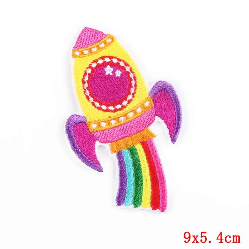 Новое поступление пластырей для одежды с железным мультяшным единорогом стикер