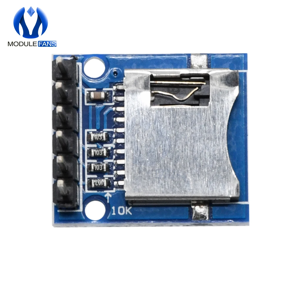 5 шт. модуль карты памяти Micro SD TF Arduino ARM AVR | Электронные компоненты и