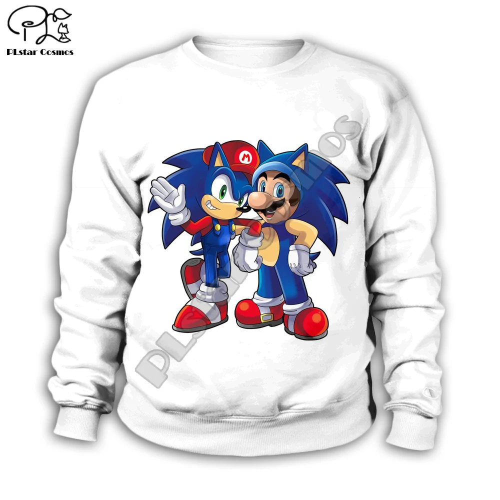 

Kids Cloth Anime Super Sonic Cartoon 3d hoodies/boy sweatshirt Cartoon Hot Movie style-6