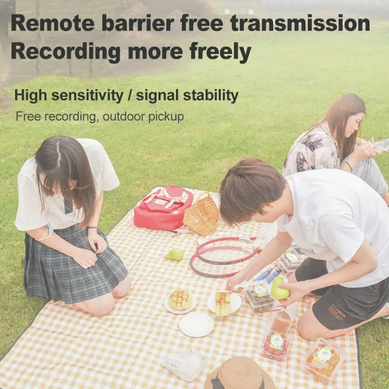 Беспроводной микрофон с зажимом для воротника BT 5 2 интеллектуальное