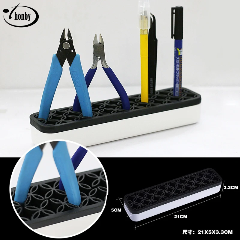 

Gundam Military Model Making Tool Model Pliers Pen Knife Tweezers Storage Rack Tool Organizer Cosmetic Storage Box