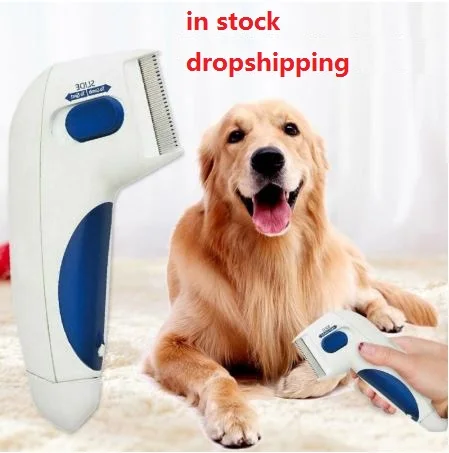 Профессиональная электронная электрическая блошиная расческа для щенков