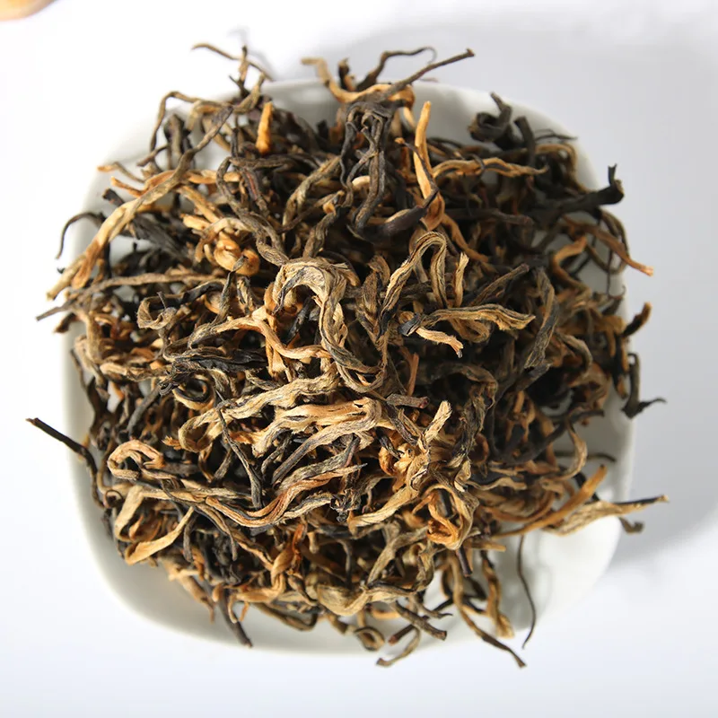 EE-0021 Chinese tea Fengqing Yunnan black tea 200g Chinese black tea dianhong tea yunnan tea Fengqing dian hong tea