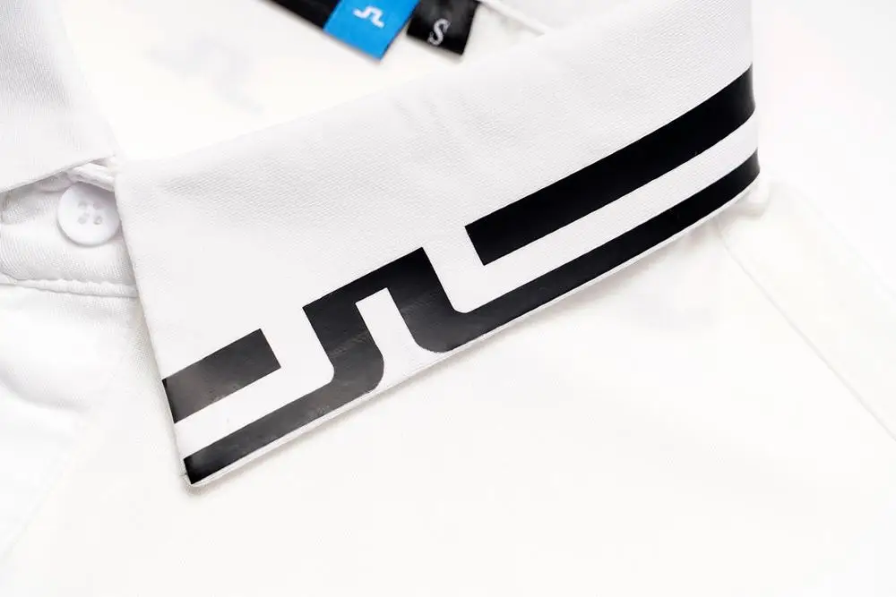 Новинка JL футболка для гольфа на весну/лето рубашка-поло одежда однотонная