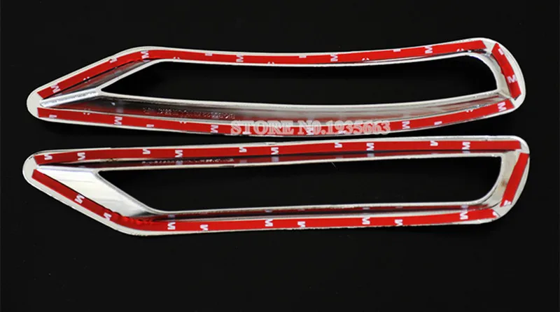 Для Subaru Forester ABS Хромированная передняя и задняя противотуманная фара накладка 2009