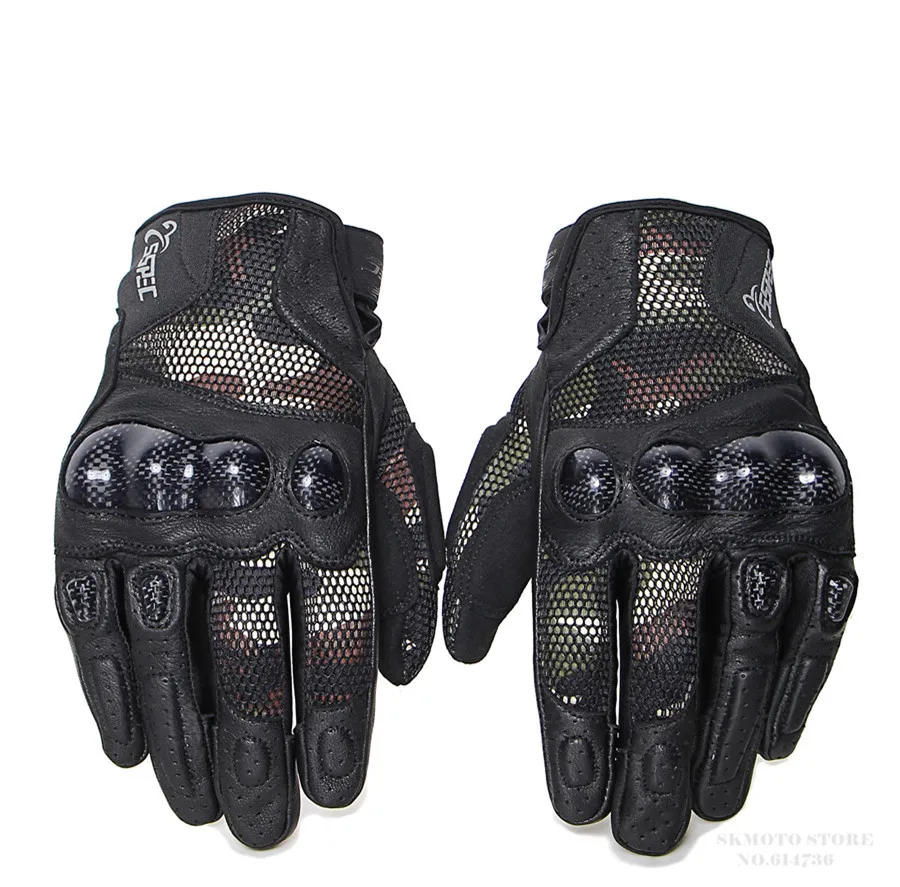 SSPEC новые мотоциклетные перчатки с сенсорным экраном из углеродного волокна