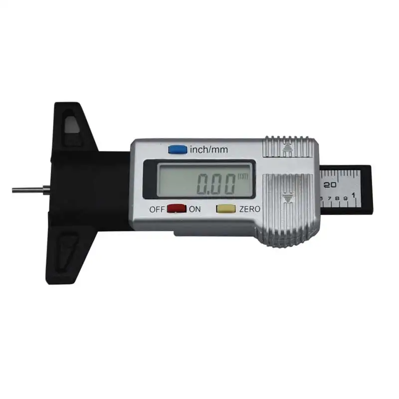 3 цвета цифровой для автошин измеритель Глубина рисунка протектора метр