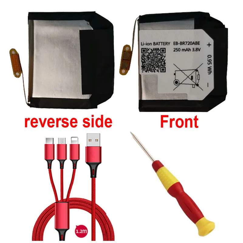 Аккумулятор для Samsung Gear S2 classic R720 R732 BR720 батареи умных часов 250 мАч фотоаккумулятор