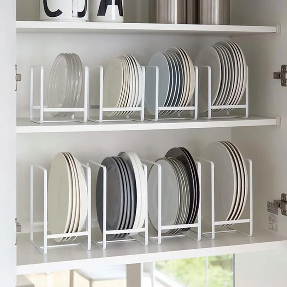 

Kitchen Shelf Pan Rack Cutting Board Holder Storage Pot Lid Dish Bowl Organizer Stand Stainless Steel Dish Kitchen Accessories