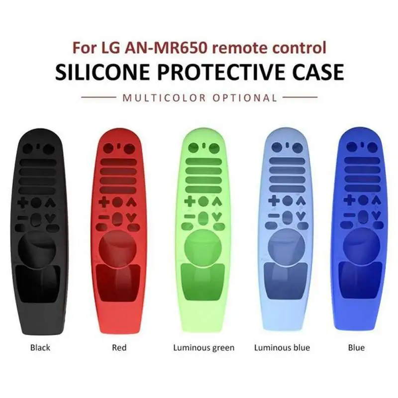 

1PCS Anti-drop Durable Remote Control Cases For LG Smart TV Remote AN-MR600 SIKAI Smart OLED TV Protective Silicone Covers