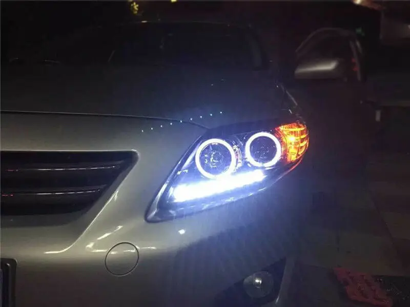 Для Toyota Corolla 2009-2010 Авто комбинированная Фара Высокий + сигнал ближнего света