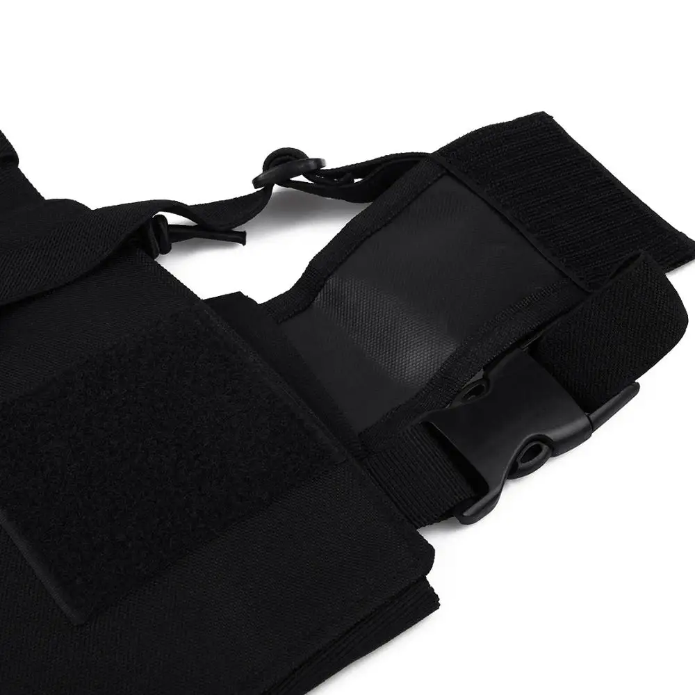Radio Harness Chest Front Pack Pouch Holster Vest Rig Carry Bag for Baofeng UV-5R UV-82 BF-888S TYT Motorola ICOM Walkie Talkie