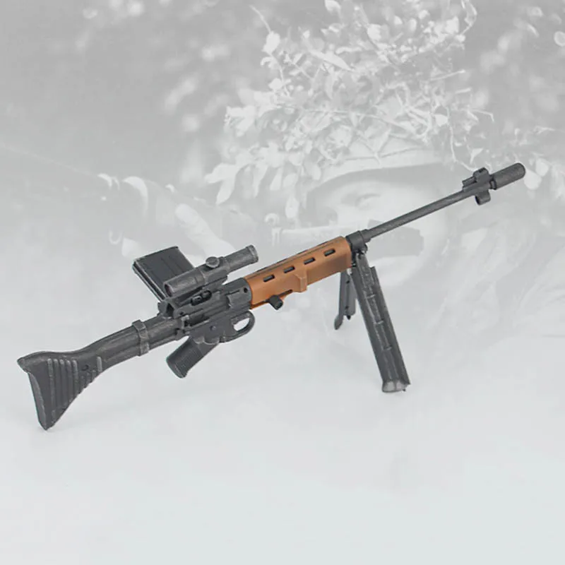 1/6 весы FG42-1 Пособия по немецкому языку ПАРАШЮТИСТА оружие Пластик модель для