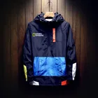 Весна-лето 2021, куртка National Geographic, Мужская Уличная ветровка, толстовка, тонкая куртка на молнии, мужская повседневная куртка