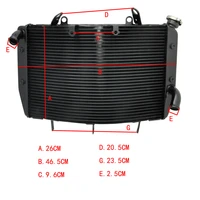 for yamaha yzf r6 yzfr6 2006 2007 yzf r6 motorcycle replacement aluminum water cooling cooler radiator