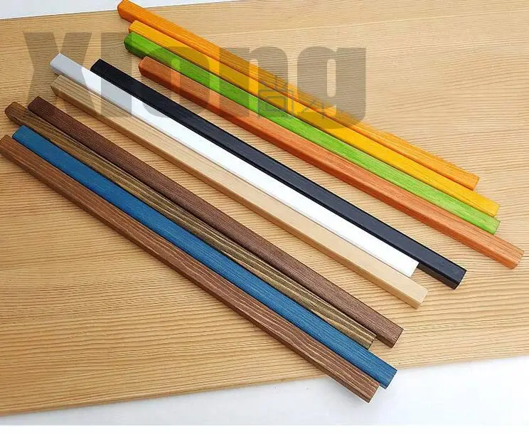 

10pcs Thickness:8mm Width:8mm Length:100mm Wooden Square Barsolid Wood Stick Sanding DIY Model Ciling