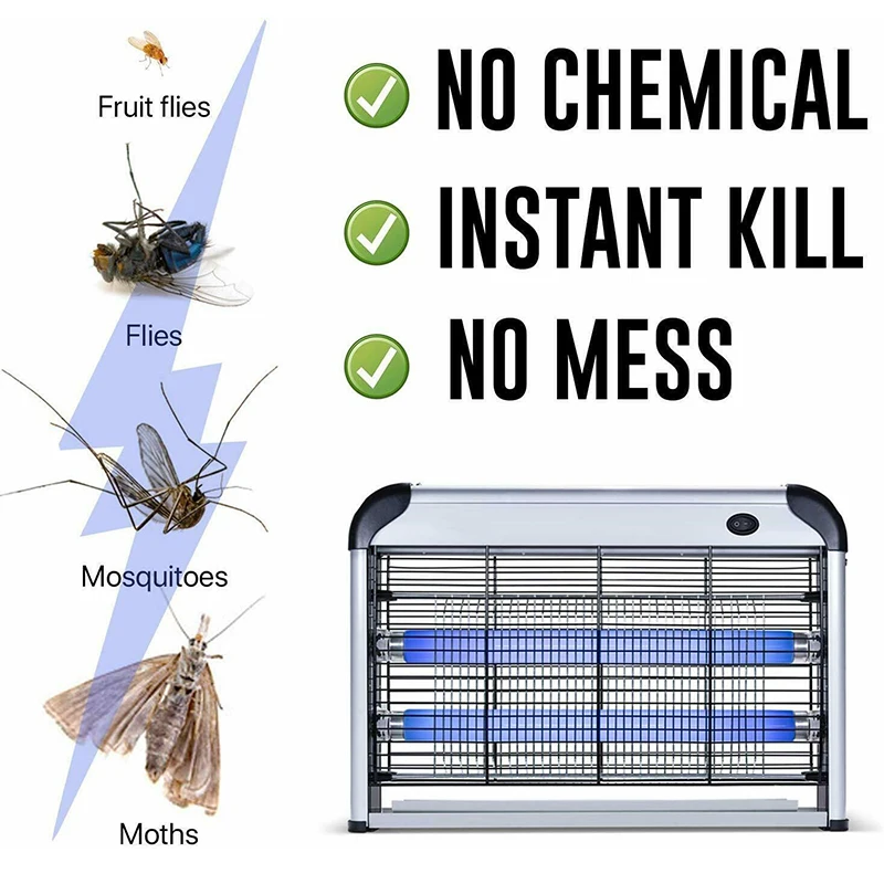 

Indoor Bug Zapper Electric Insect Fly Pest Bug Gnat and Mosquito Trap Household DNJ998