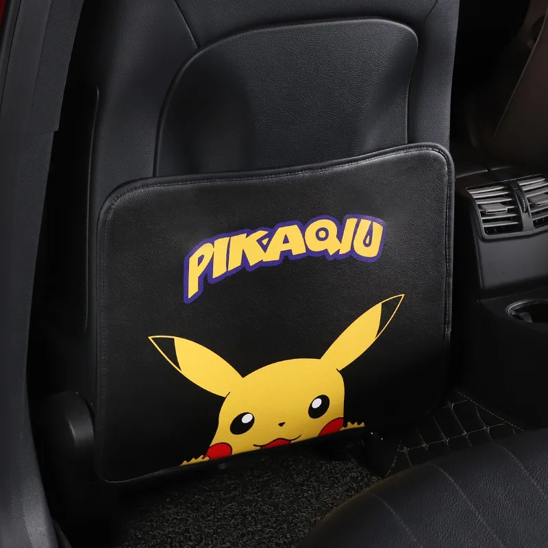 

2021 May new Cartoon car seat back kick pad Children's backrest anti-dirty pad Car rear protection pad