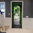 Простые наклейки в европейском стиле на двери домашний дизайн виниловые обои с отклеиванием и наклейкой водонепроницаемые плакаты adesivo porta