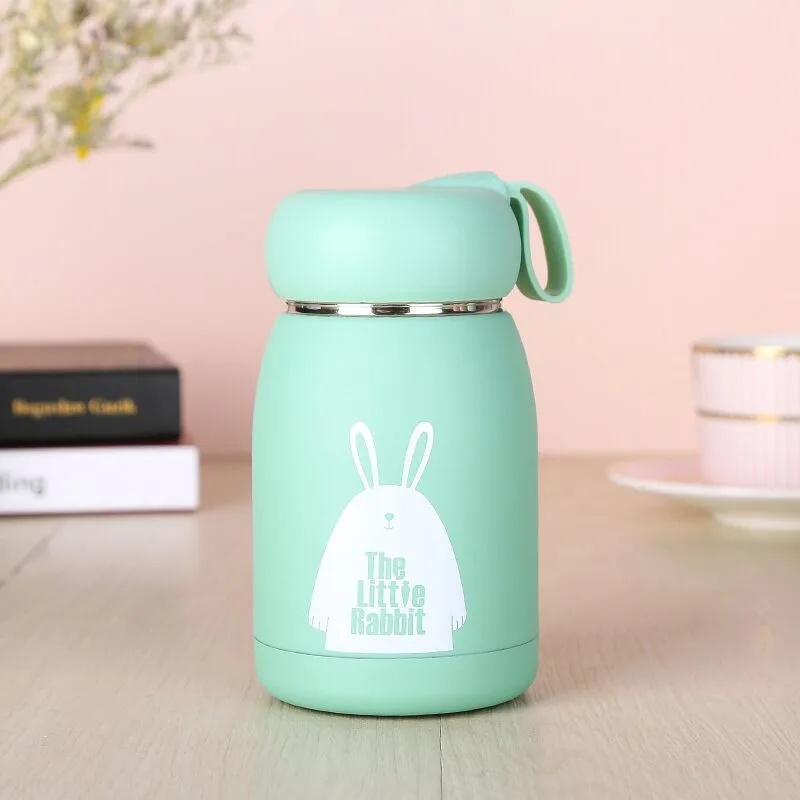 320 мл Термос чашка вакуумная фляжка бутылка из нержавеющей стали 304 мультяшная