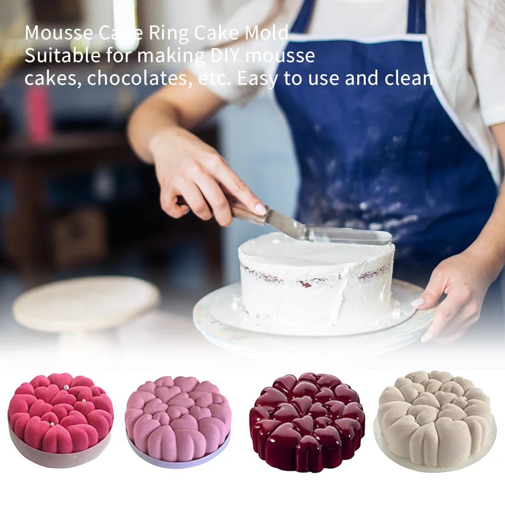 

DIY Cake Silicone Mould Chocolate Craft Mousse Cake Handwork Mold Kitchen Dessert Making Decoration Accessories