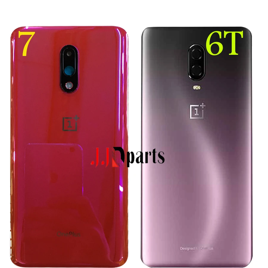 Крышка батарейного отсека для Oneplus 6T 6 41 дюйма задняя крышка 7 7pro сменная