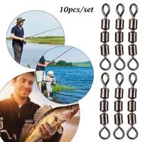 high strength lightweight high quality corrosion resistant safe fishing swivels bearing quick connect rolling triple