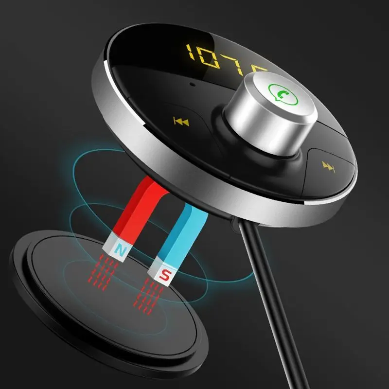 Bluetooth Aux Handsfree автомобильный комплект 3 5 мм Jack аудио MP3-плеер с Tf слотом