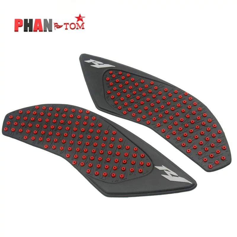 

For Yamaha YZF-R1 15-17 Motorcycle Anti slip Tank Pad 3M Side Gas Knee Grip Traction Pads Protector Stickers R1 2015 2016 2017