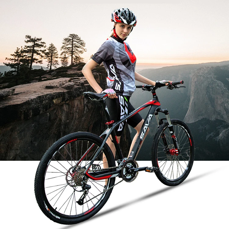 New Brand carbon fiber 26*17/26*15 inch 27 speed M3000 disc brake bicicletas mountain bike outdoor MTB downhill bicycle | Спорт и