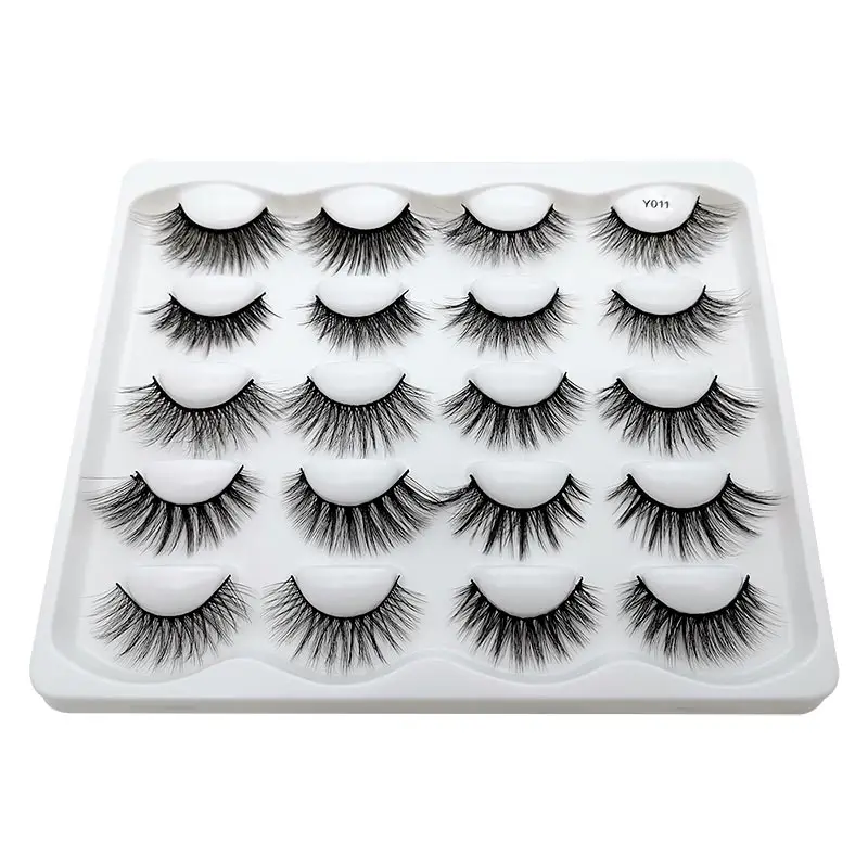 

Mix 10 Pairs Eye Makeup Beauty Mink Eyelashes