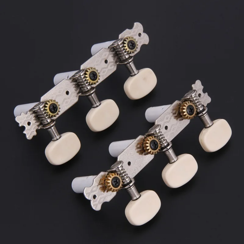 Classic Guitar Tuners Guitar String Tuning Pegs Machine Heads Knobs Guitar String Tuning Peg Tuner 3L3R Guitar Parts Accessories
