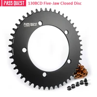 pass quest oval 130bcd road bicycle closed disc integral 58t bicycle chainsprocket sram crank red apex 3550