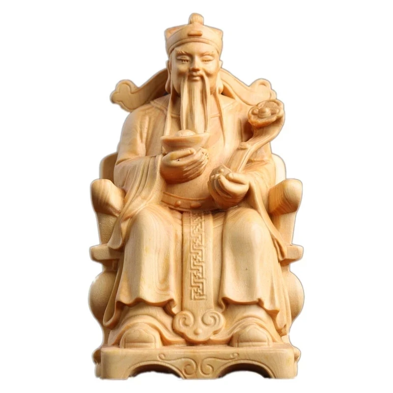 

Коробка на удачу из самшита 5 см 6 см, сумочка для благословения из дерева, подвеска фэн-шуй, сумочка для украшения дома